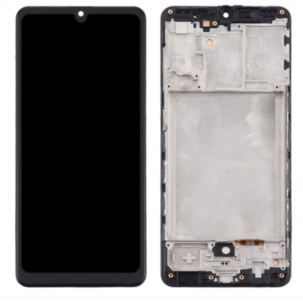 Pantalla para  Samsung A31 SM-A315G/DS CON MARCO calidad OLED (LCD/display + digitalizador/táctil)