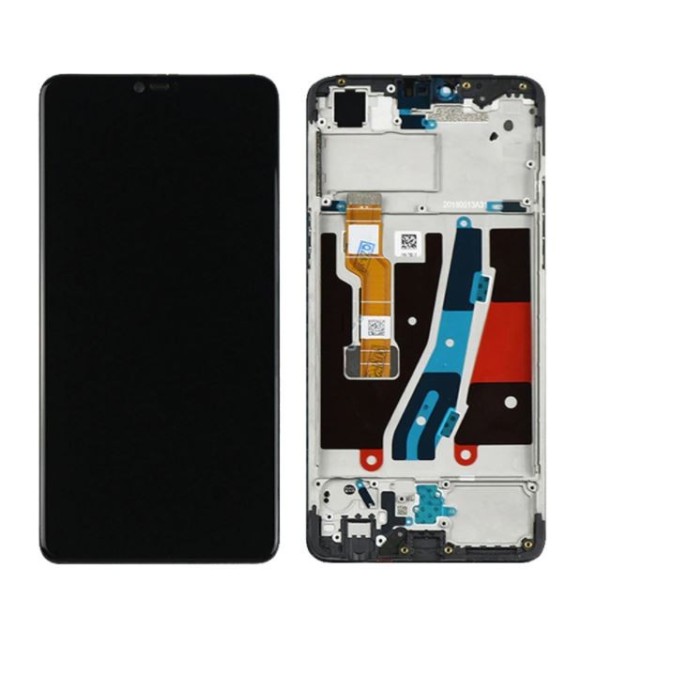 Pantalla Oppo F7  Oppo A3 CON MARCO  CPH1819, CPH1821 (LCD/display + digitalizador/táctil) + (MARCO / Frame)