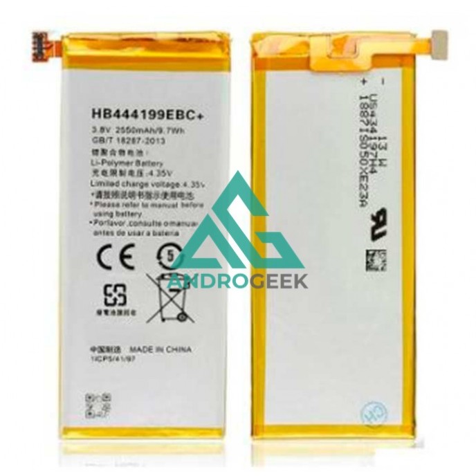 Batería Huawei G Play Mini HONOR 4C HB444199EBC+ 2550mha CHC-U01 battery