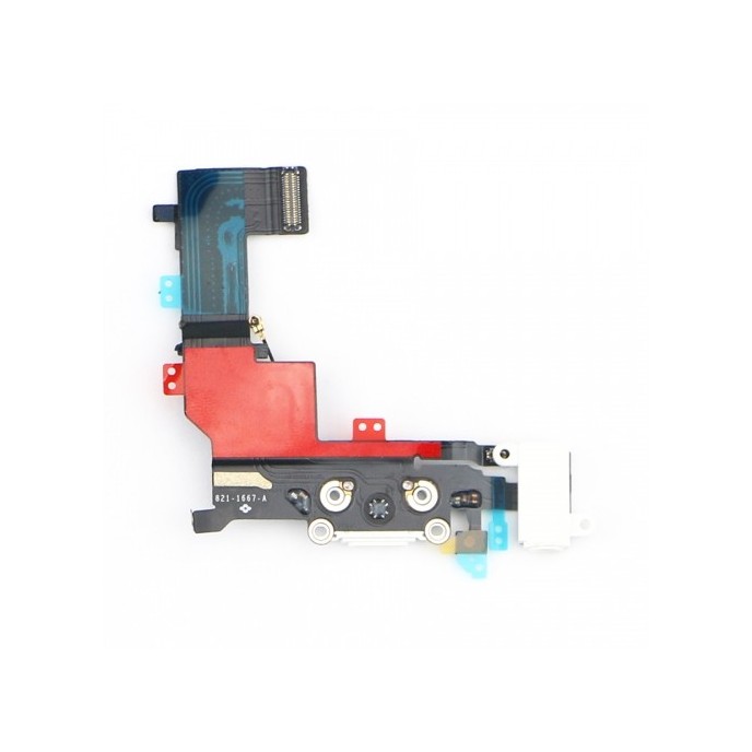 Flex conector carga iPhone 5s microfono antena placa carga