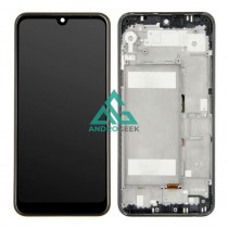 Pantalla con MARCO DUAL SIM para LG K50 2019 X520 / Q60 X525 PREMIUM (LCD/display + digitalizador/táctil)