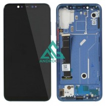 Pantalla con MARCO Xiaomi Mi8  mi 8 OLED PREMIUM AZUL (LCD/display + digitalizador/táctil)