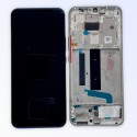 Pantalla con MARCO Xiaomi Mi 10 LITE 5G PLATA INCELL COMPATIBLE M2002J9G (LCD/display + digitalizador/táctil)  