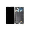 Pantalla con MARCO Samsung A20 A205F SERVICE PACK  (LCD/display + digitalizador/táctil) 