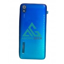 Tapa Xiaomi REDMI 7A AZUL AURORA CON LENTE back cover tapa cubre bateria  PREMIUM