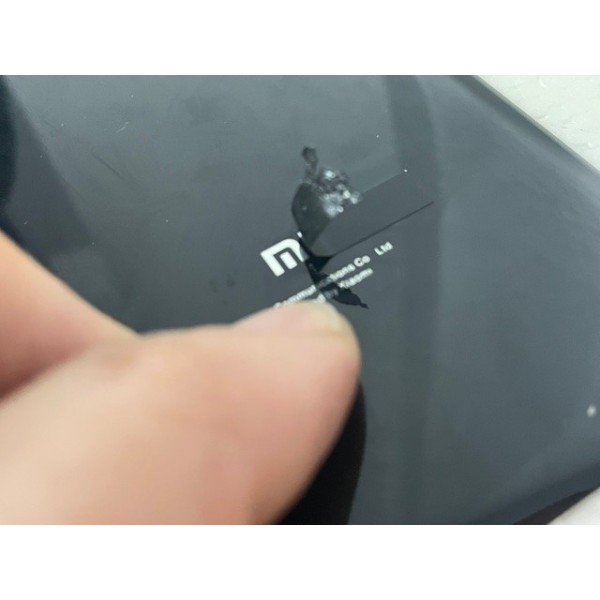 Tapa Xiaomi Mi9 mi 9 NEGRA CON LENTE mi9 back cover tapa cubre bateria