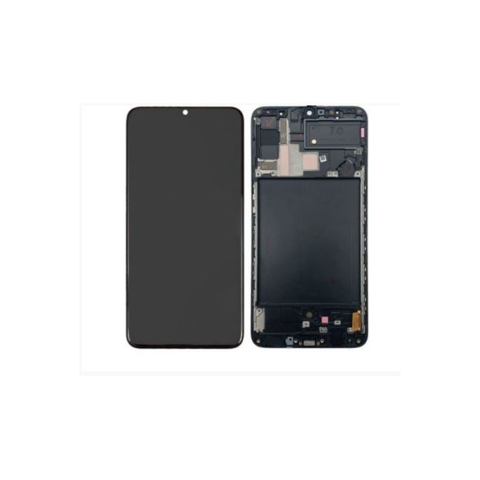 Pantalla TFT con MARCO Samsung A70 2019 SM-A705 (LCD/display + digitalizador/táctil) calidad TFT