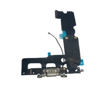 Flex conector carga iPhone 7 PLUS BLANCO microfono calidad PREMIUM antena placa carga 
