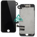 Pantalla iPhone 7 FULL SET NEGRA (con componentes) (incluye Botón Home + Altavoz + Cámara frontal)  (LCD + táctil) 