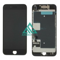 Pantalla iPhone 8 PLUS FULL SET NEGRA con componentes (incluye Botón Home + Altavoz + Cámara frontal)  (LCD + táctil) 