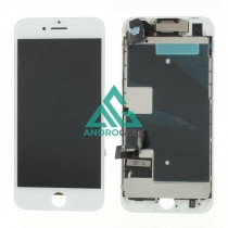 Pantalla iPhone 8 PLUS FULL SET BLANCA con componentes (incluye Botón Home + Altavoz + Cámara frontal)  (LCD + táctil) 