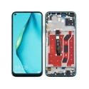 Pantalla con MARCO Huawei P40 LITE Nova 6SE VERDE calidad PREMIUM (LCD/display + digitalizador/táctil)