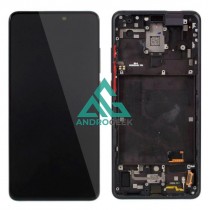 Pantalla con MARCO Xiaomi Mi9T mi 9t  Mi9T Pro  Redmi K20  K20 PRO INCELL compatible NEGRO (LCD/display + digitalizador/táctil) 