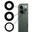 Lente de cámara iPhone 11 PRO iPhone 11 PRO MAX (3 piezas SIN embellecedor)