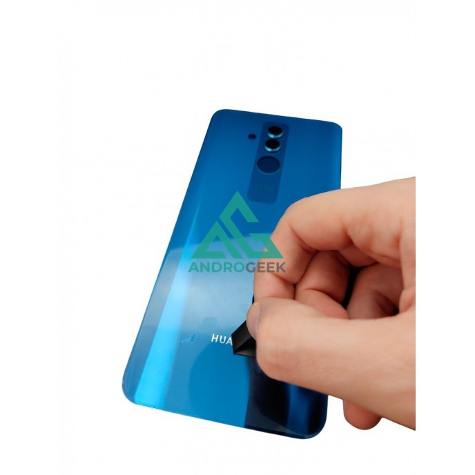 Tapa trasera Huawei Mate 20 LITE AZUL CON LENTE  SNE-LX1 back cover tapa cubre bateria