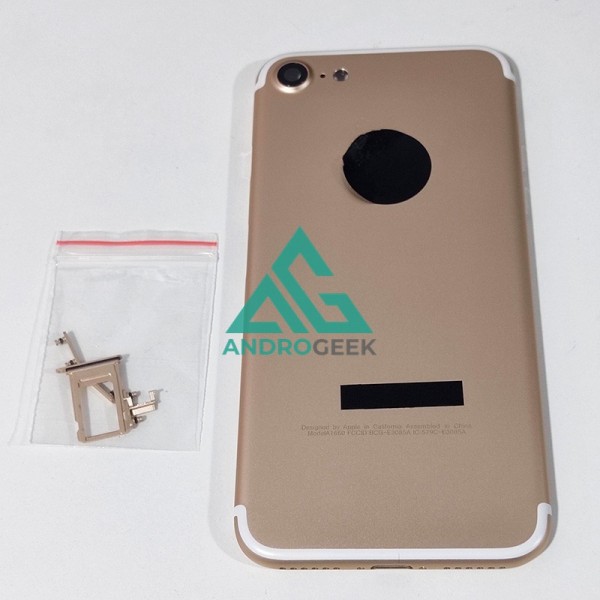 Tapa chasis iPhone 7 DORADO Carcasa trasera iPhone 7 chasis tapa trasera 