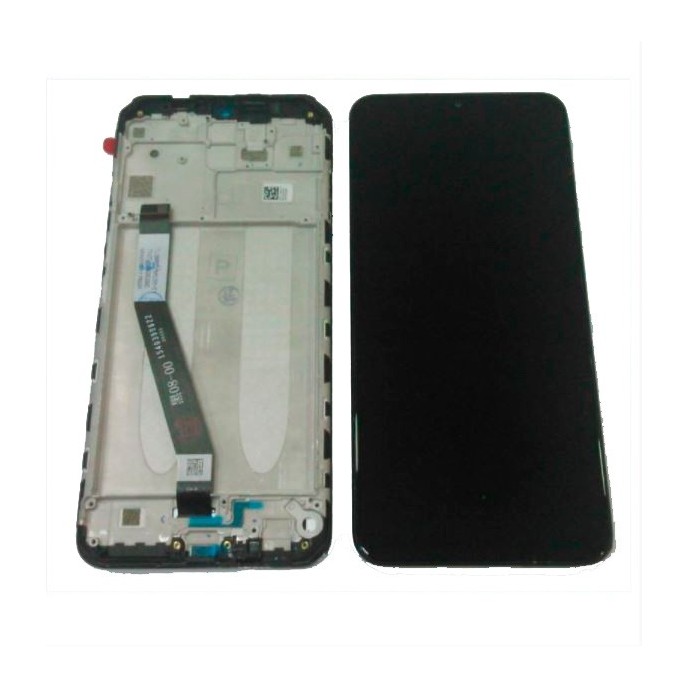 Pantalla con MARCO Xiaomi REDMI 9 calidad PREMIUM (LCD/display + digitalizador/táctil) 