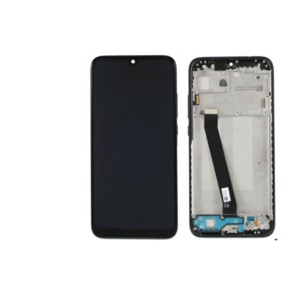 Pantalla con MARCO Xiaomi Redmi 7 NEGRO calidad PREMIUM (LCD/display + digitalizador/táctil)