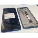 Pantalla con Marco  Xiaomi Poco X3 PRO M2102J20SG M2102J20SI AZUL  (LCD/display + digitalizador/táctil)
