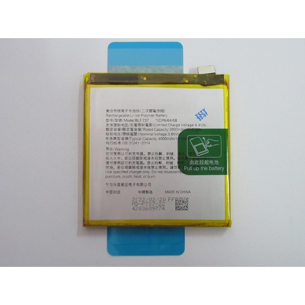 Bateria BLP737 para Oppo Reno 2 PCKM70 de 4000mAh calidad PREMIUM