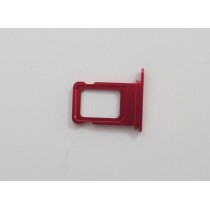 Soporte de Bandeja SIM para iPhone 13 DUAL SIM rojo PREMIUM