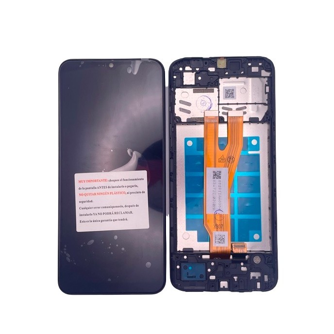 Pantalla con MARCO Samsung Galaxy A03 CORE A032 calidad Service pack (LCD/display + digitalizador/táctil) 