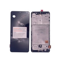 Pantalla con MARCO Samsung A41 A415 calidad original service pack (LCD/display + digitalizador/táctil) 