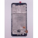 Pantalla con MARCO Samsung A41 A415 calidad original service pack (LCD/display + digitalizador/táctil) 