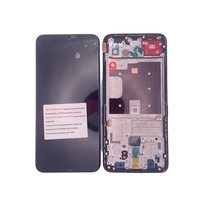 Pantalla con MARCO NEGRO Oppo Reno 2Z calidad INCELL CPH1945 CPH1951 (LCD/display + digitalizador/táctil)