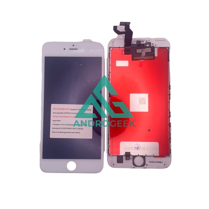 Pantalla iPhone 6S PLUS BLANCA compatible (LCD/display + digitalizador/táctil)