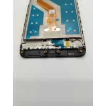 Pantalla Huawei Y7 2017 Y7 prime sin logo CON MARCO NEGRO (LCD/display + digitalizador/táctil) 