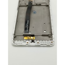 Pantalla Xiaomi Redmi 4A con MARCO BLANCA sin logo (LCD/display + digitalizador/táctil) 