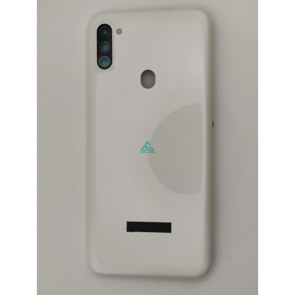 Tapa Trasera para Samsung Galaxy A11 A115 BLANCA CON LENTE back cover