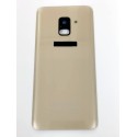 Tapa Trasera para Samsung Galaxy A8 2018 A530F DORADA CON LENTE back cover