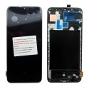 Pantalla Samsung A70 2019 SM-A705 CON MARCO calidad Service Pack (LCD/display + digitalizador/táctil) 