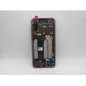 Pantalla Xiaomi Mi 9 SE mi9 se mi 9se OLED small glass con MARCO VIOLETA (LCD/display + digitalizador/táctil) 