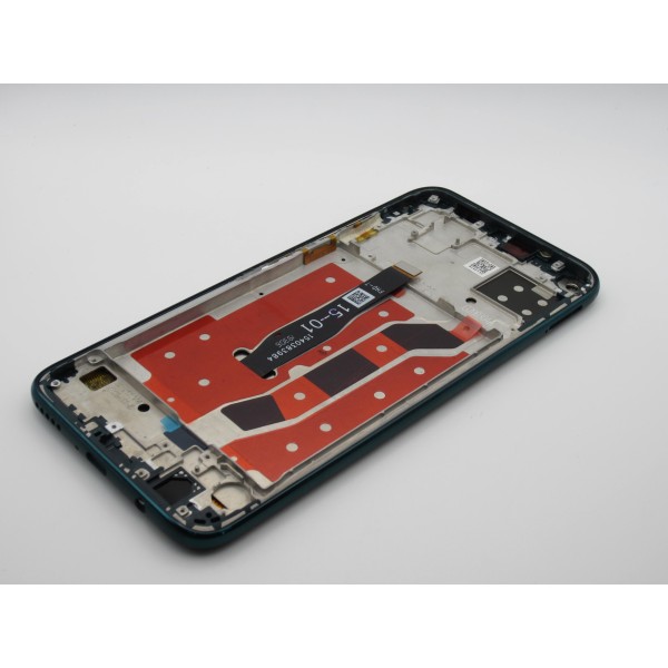 Pantalla Huawei P40 LITE Nova 6SE con MARCO AZUL calidad PREMIUM JNY-LX1 (LCD/display + digitalizador/táctil)