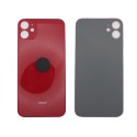 Tapa trasera iPhone 11 ROJA FACIL INSTALACION A2111 A2221 A2223 tapa bateria