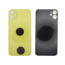 Tapa trasera iPhone 11 AMARILLA FACIL INSTALACION A2111 A2221 A2223 tapa bateria