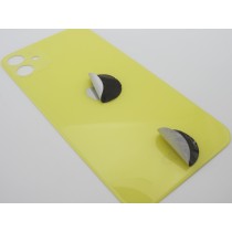 Tapa trasera iPhone 11 AMARILLA FACIL INSTALACION A2111 A2221 A2223 tapa bateria