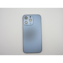 Carcasa chasis iPhone 13 PRO MAX AZUL SIN LOGO Tapa Trasera Frame iPhone 13 PRO MAX