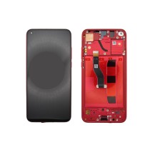 Pantalla Huawei Honor View 20  Nova 4 PCT-L29 CON MARCO Rojo PREMIUM (LCD/display + digitalizador/táctil)