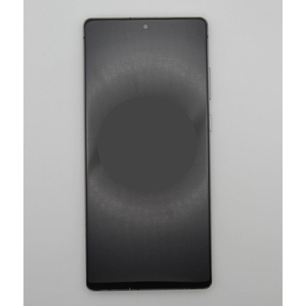 Pantalla Samsung Galaxy Note 20 N980, Note 20 5G N981 Service Pack CON MARCO negro