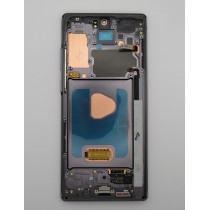 Pantalla Samsung Galaxy Note 20 N980, Note 20 5G N981 Service Pack CON MARCO negro
