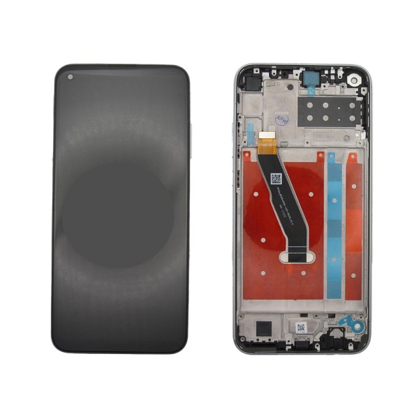 Pantalla Huawei  P40 lite E, Y7p 2020ART-L29 PLATA CON MARCO Frame (LCD/display + digitalizador/táctil) 