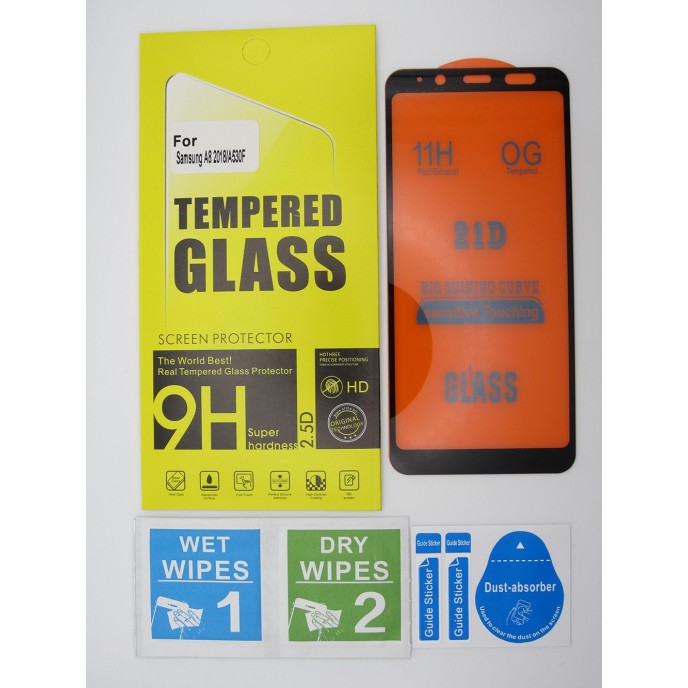 Cristal templado 3D 5D Samsung A8 2018 / A530F protector pantalla 21D