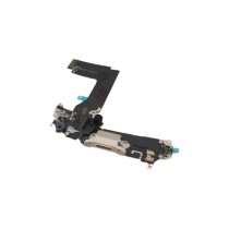Flex Conector carga iPhone 13 MINI BLANCO calidad PREMIUM flex Carga y micrófono Flex charger