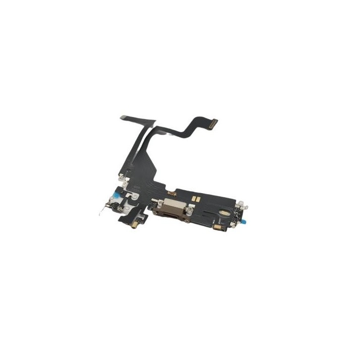 Flex Conector carga iPhone 13 PRO DORADO calidad PREMIUM flex Carga y micrófono Flex charger