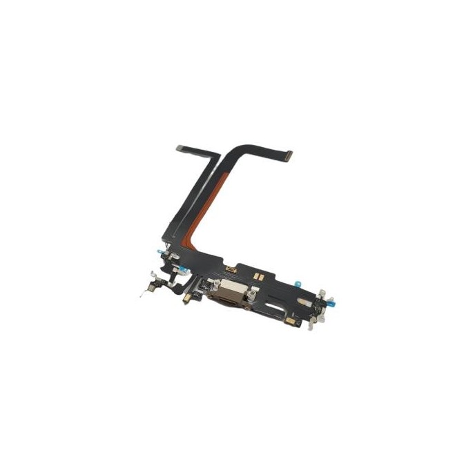 Flex Conector carga iPhone 13 PRO MAX DORADO calidad PREMIUM flex Carga y micrófono Flex charger