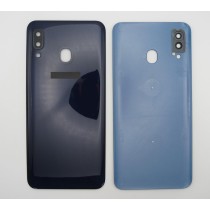 Tapa trasera Samsung A20 A205 AZUL cubre bateria back cover